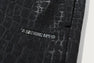 CROC PATTERN LOGO RELAXED FIT SWEATPANTS