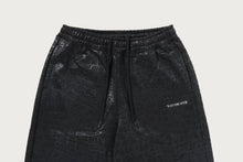 CROC PATTERN LOGO RELAXED FIT SWEATPANTS