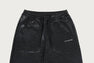 CROC PATTERN LOGO RELAXED FIT SWEATPANTS