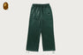 CROC PATTERN LOGO RELAXED FIT SWEATPANTS