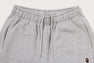 APE HEAD ONE POINT WIDE SWEAT PANTS