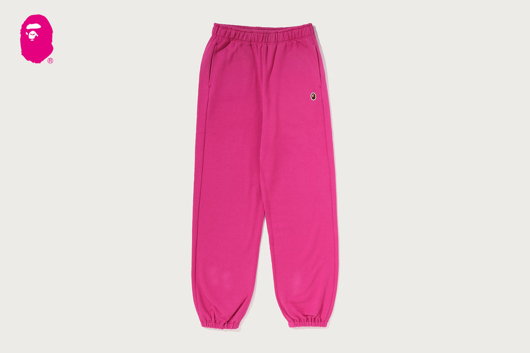 APE HEAD ONE POINT WIDE SWEAT PANTS | bape.com