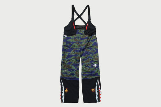 【BAPE BY KAZUKI KURAISHI】 3-LAYER POWDER BIB PANTS