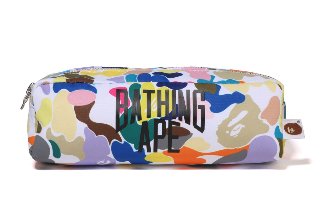 MULTI CAMO NYC LOGO FLIGHT POUCH | bape.com