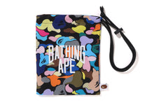 MULTI CAMO NYC LOGO KINCHAKU BAG