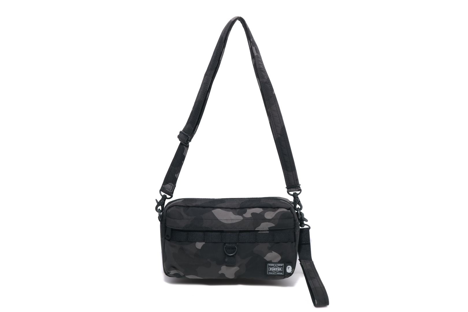 【 BAPE X PORTER 】COLOR CAMO SHOULDER BAG