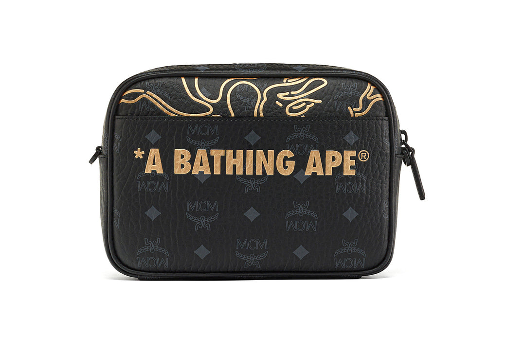 【 BAPE X MCM 】AREN LUNAR NEW YEAR VISETOS POUCH