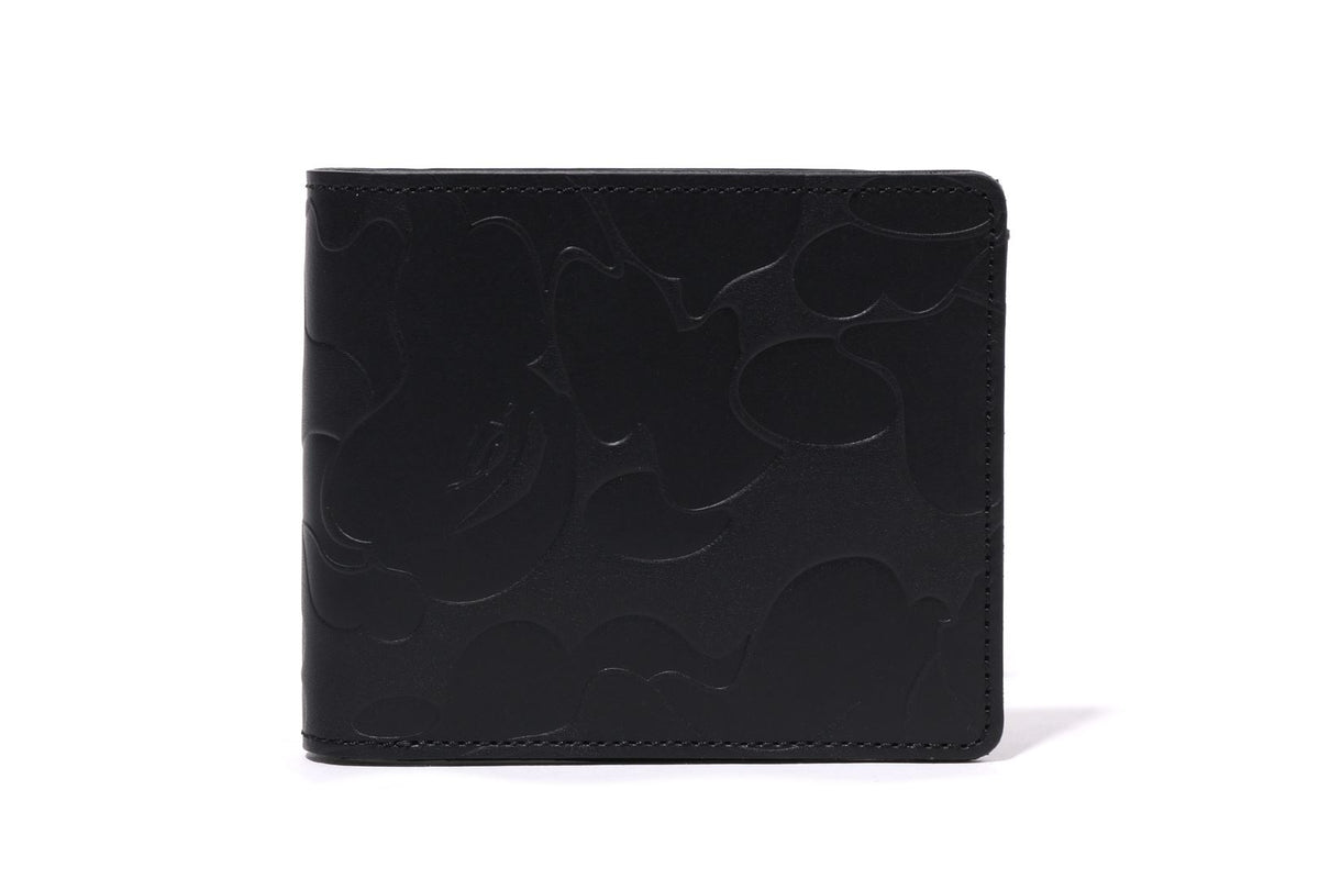 SOLID CAMO LEATHER WALLET #1 | bape.com