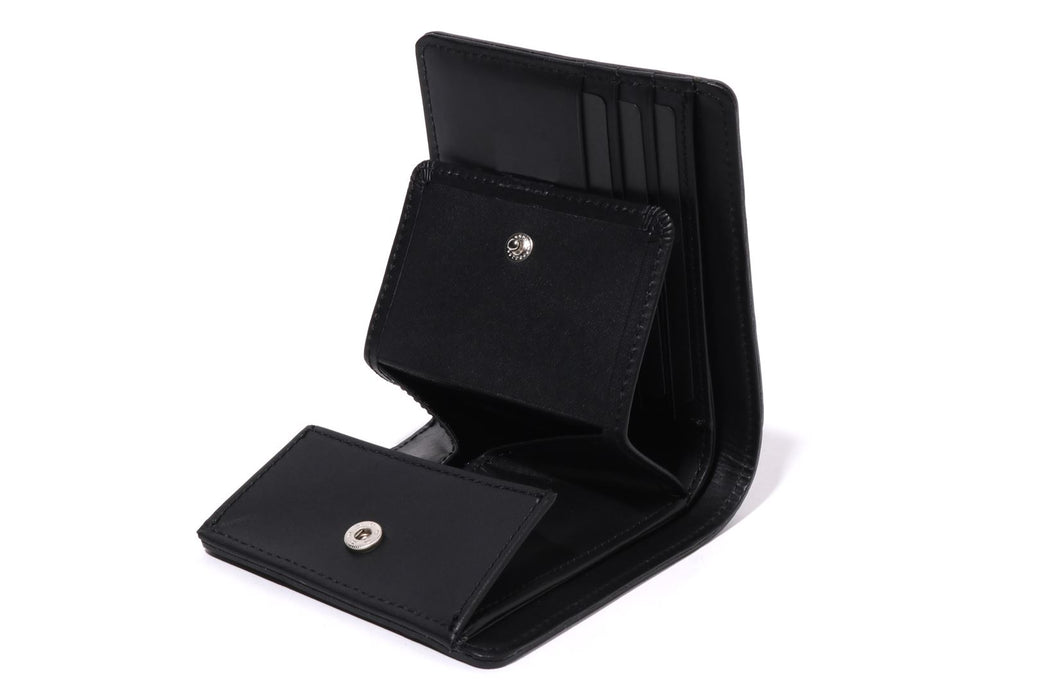 SOLID CAMO LEATHER WALLET #1 | bape.com