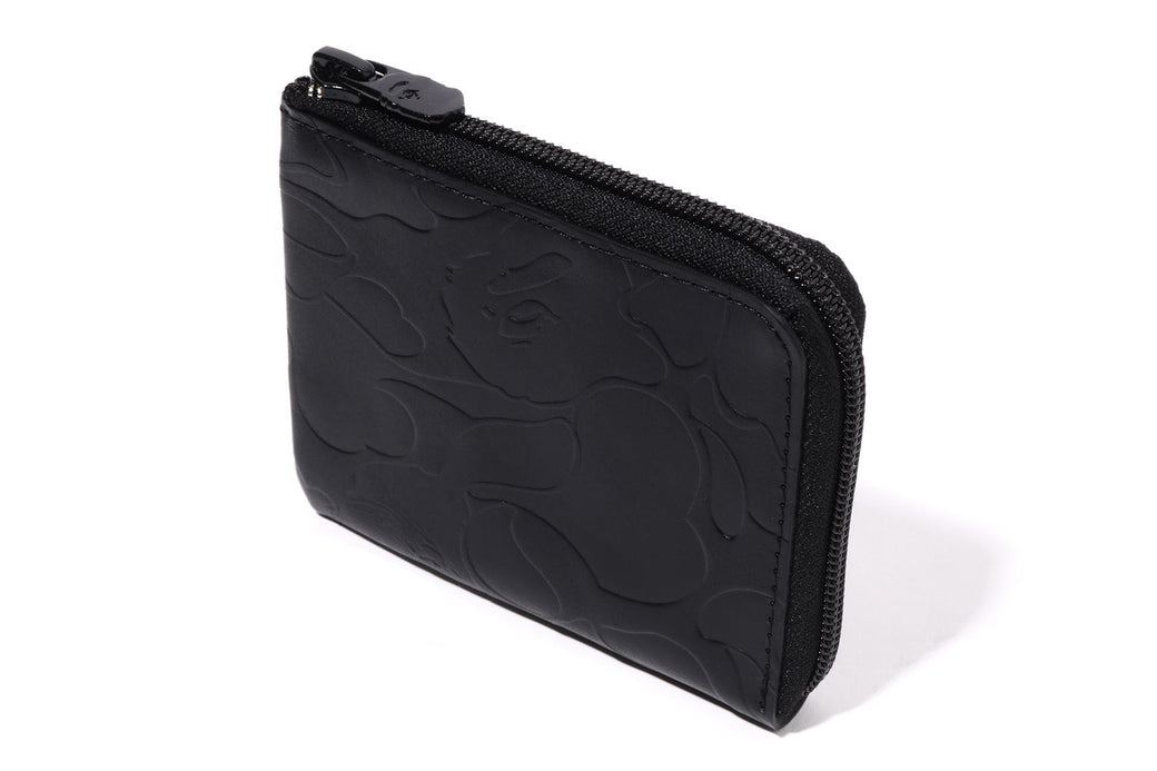 SOLID CAMO LEATHER WALLET #3 | bape.com