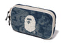 SOLID CAMO DENIM POUCH