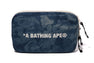 SOLID CAMO DENIM POUCH