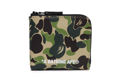 ABC CAMO MINI ZIPPED WALLET