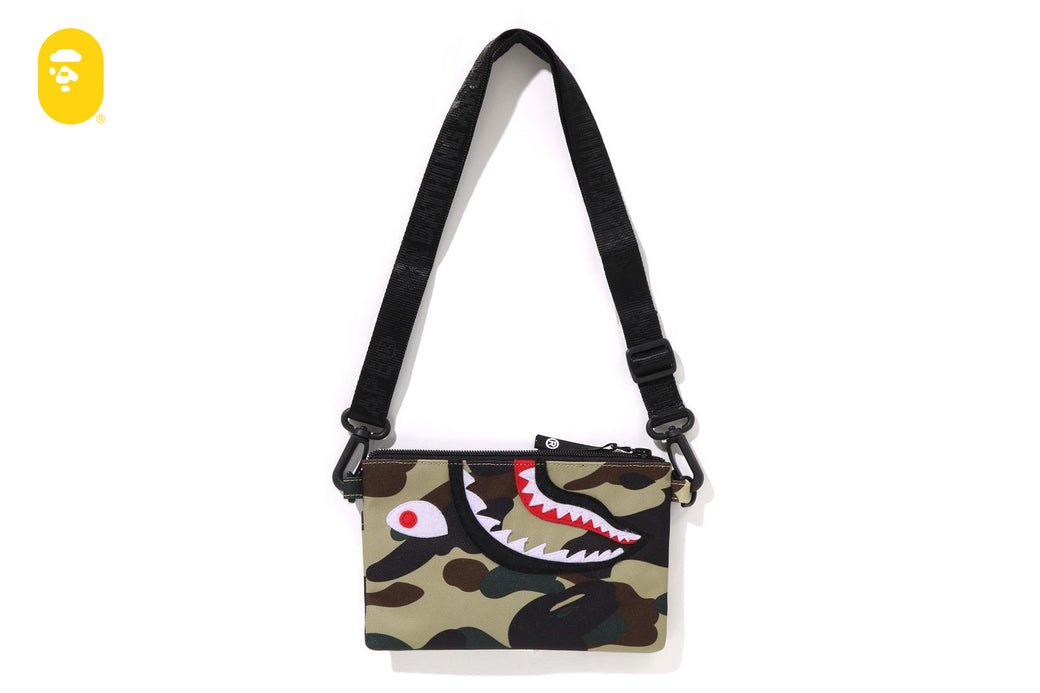 1ST CAMO SHARK MINI SHOULDER BAG | bape.com 1ST CAMO SHARK MINI SHOULDER BAG | bape.com