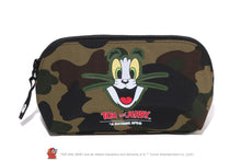 【 BAPE X TOM AND JERRY 85TH 】1ST CAMO POUCH