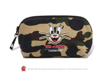 【 BAPE X TOM AND JERRY 85TH 】1ST CAMO POUCH
