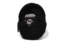 APE HEAD FAUX FUR MINI SHOULDER BAG
