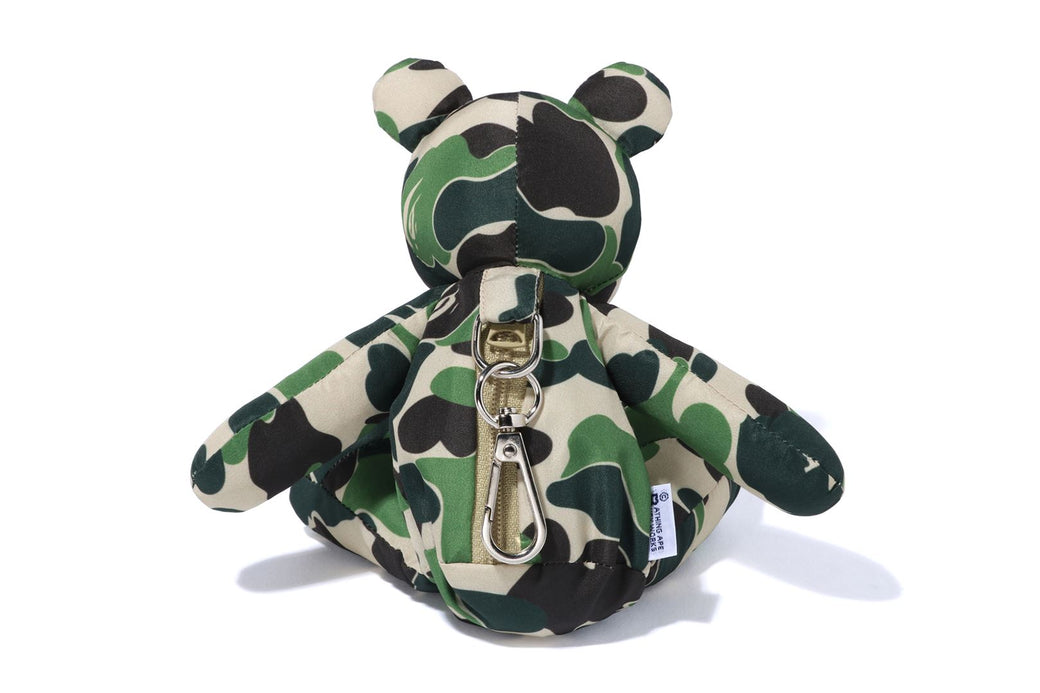 A BATHING APE ABC CAMO BEAR ECO BAG ピンク 赤い 可愛い⭐レースのバッグ