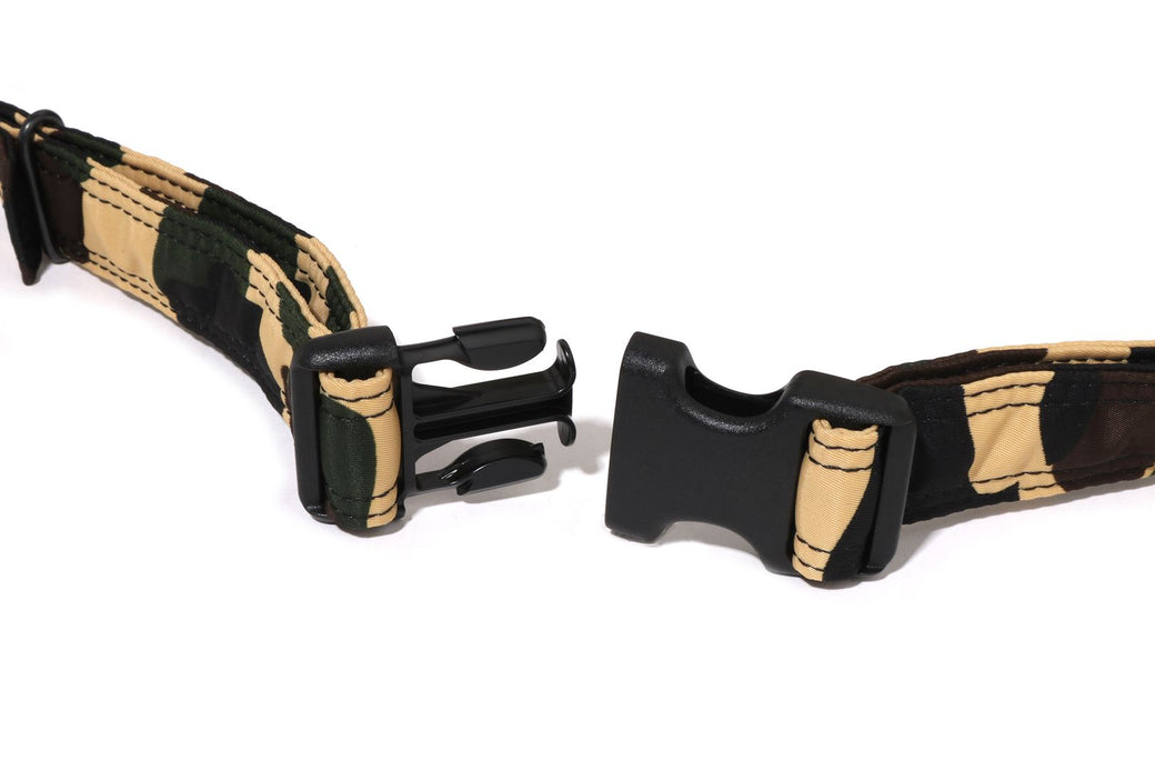 BAPE 1st camo ベルト BAPE レザー ベルト 1st camo green Mサイズ a bathing ape