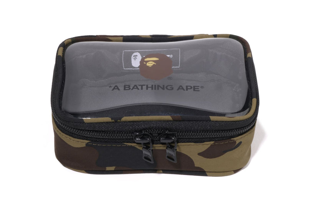 1ST CAMO CLEAR POUCH | bape.com