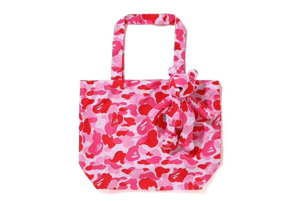 バッグ BAPE ABC CAMO BEAR ECO BAG ABC CAMO BEAR ECO BAG (S) TRAVEL | bape.com