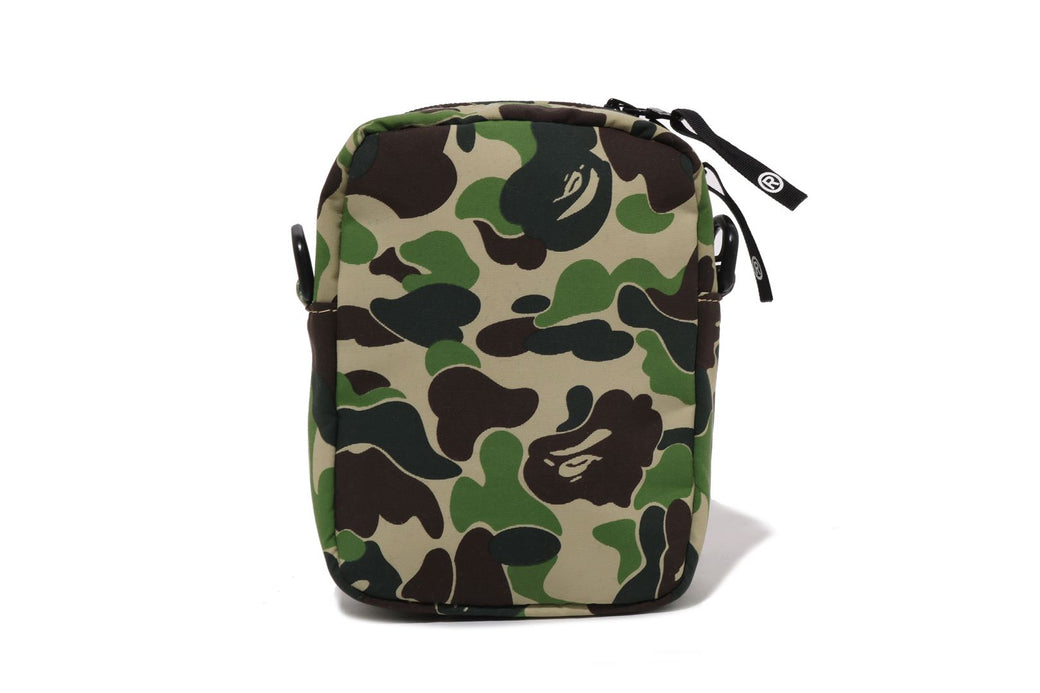 A BATHING APE シャーク バッグ CAMO柄 エイプ ABC CAMO SHARK MINI BAG | bape.com