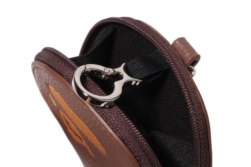 BAPE APE HEAD KEY CASE ブラウン A BATHING APE® Ape Head Key Case | Bape official website – INT