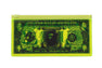 BANKNOTE DESIGN CLEAR POUCH