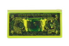BANKNOTE DESIGN CLEAR POUCH
