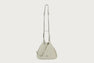 DENIM CAMO QUILTING BUCKET BAG