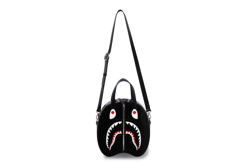 SHARK LEATHER SHOULDER BAG | bape.com