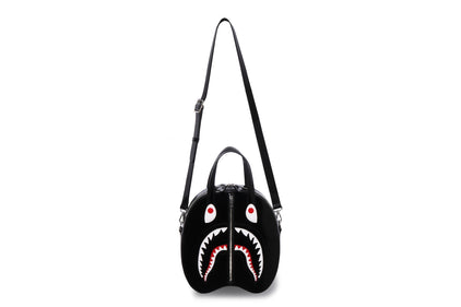 SHARK LEATHER SHOULDER BAG