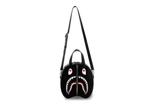 SHARK LEATHER SHOULDER BAG