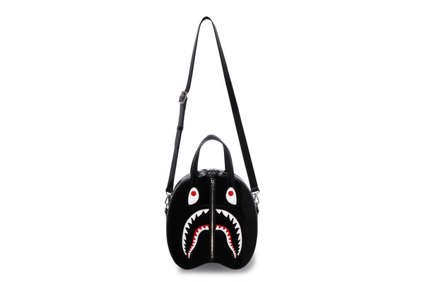 SHARK LEATHER SHOULDER BAG | bape.com