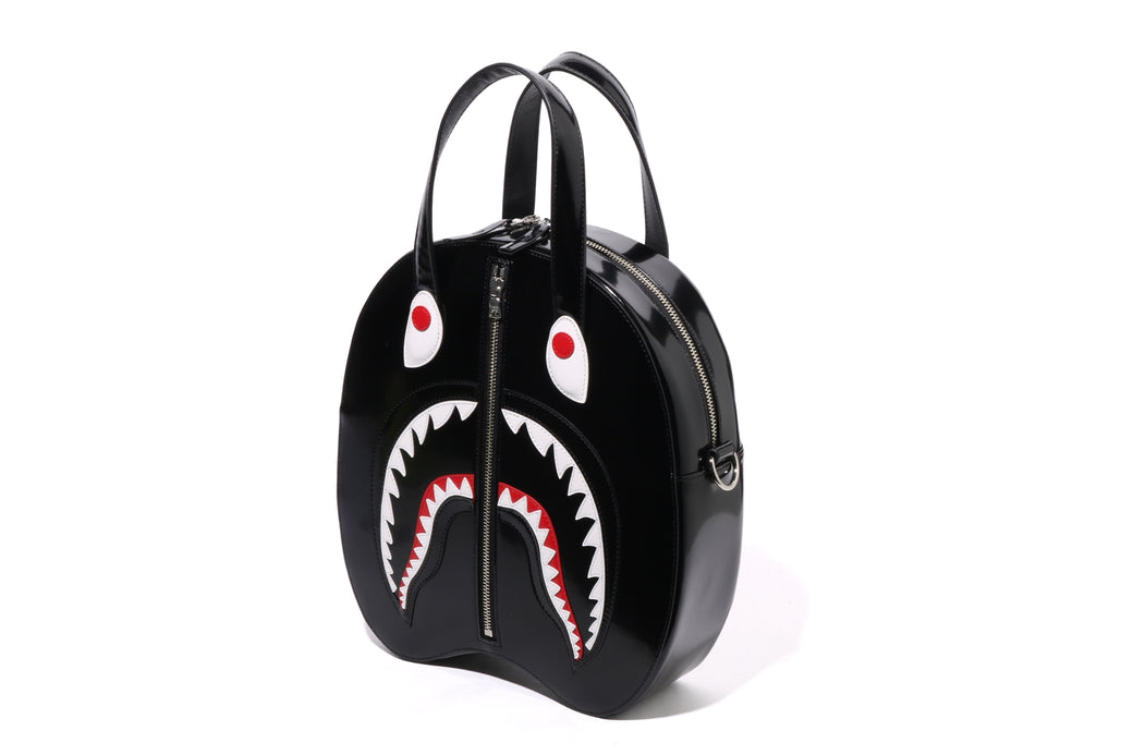 SHARK LEATHER SHOULDER BAG | bape.com