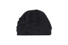 APE HEAD SUEDE EMBOSSED POUCH