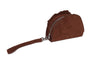 APE HEAD SUEDE EMBOSSED POUCH