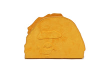 APE HEAD SUEDE EMBOSSED POUCH