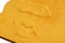 APE HEAD SUEDE EMBOSSED POUCH
