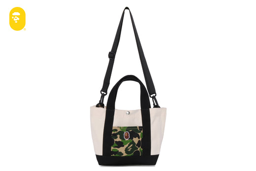 ABC CAMO POCKET TOTE BAG