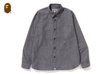 ONE POINT RELAXED FIT CHAMBRAY SHIRT