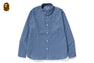 ONE POINT RELAXED FIT CHAMBRAY SHIRT