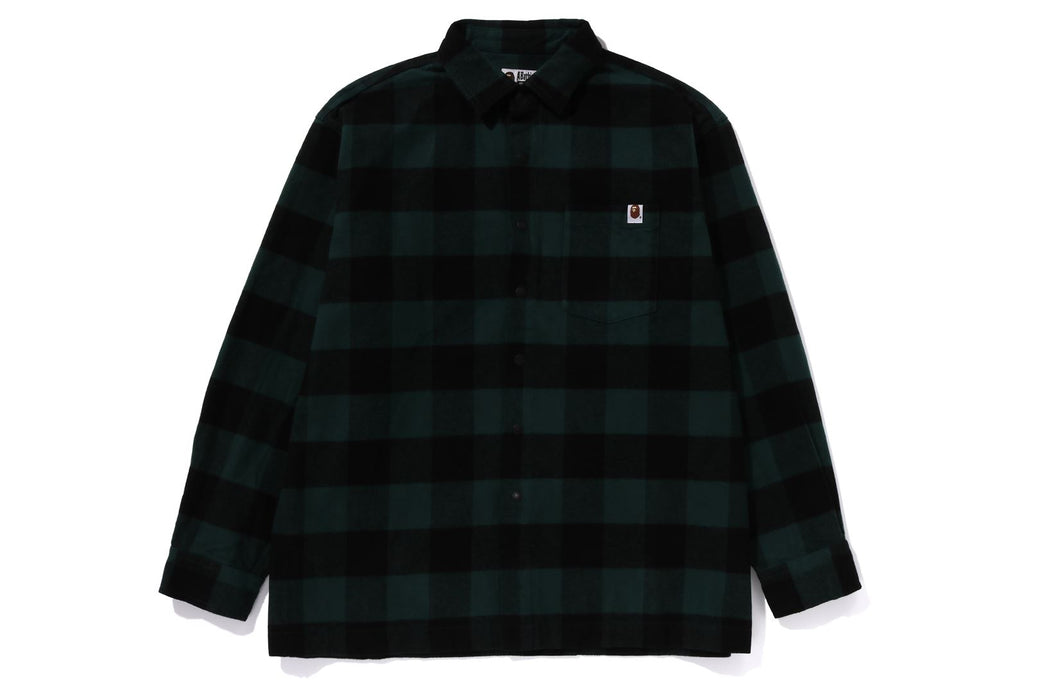 BLOCK CHECK LONG SHIRT 42サイズ | camillevieraservices.com