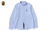 APE HEAD EMBROIDERY OXFORD SHIRT