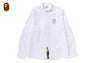 APE HEAD EMBROIDERY OXFORD SHIRT