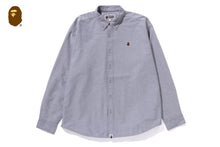 APE HEAD ONE POINT OXFORD SHIRT