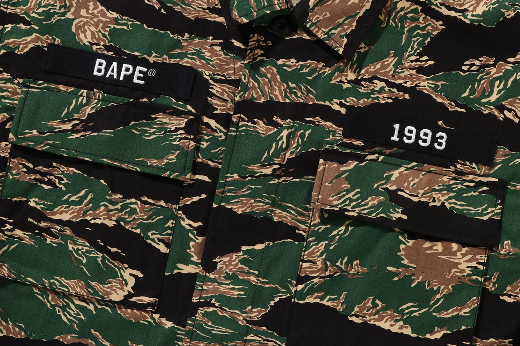 TIGER CAMO MILITARY SHIRT