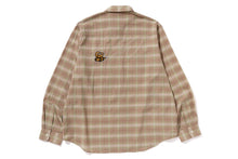 【 BAPE X SEAN WOTHERSPOON 】  EMBROIDERY CHECK SHIRT