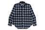 ONE POINT CHECK SHIRT M BAPEC