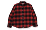 ONE POINT OMBRE CHECK RELAXED FIT LS SHIRT